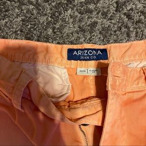 Orange Arizona Flat Shorts Size 38